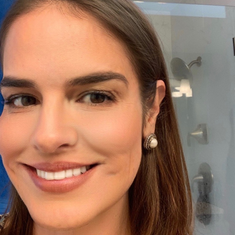 SOLD Sterling Silver and 14K Yellow Gold Pearl Set - Picture 5 of 7